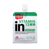 Morinaga in Jelly Multi-Vitamin Grapefruit Flavor 180g × 6 Pouches – 12 Essential Vitamins